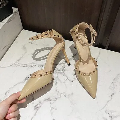 Rivet High Heels Women's Shoes