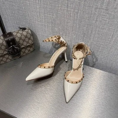 Rivet High Heels Women's Shoes