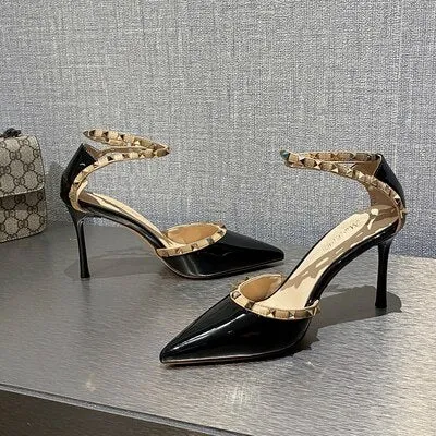 Rivet High Heels Women's Shoes