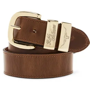 RM WILLIAMS Drover 1.5" Belt - Mens - Caramel