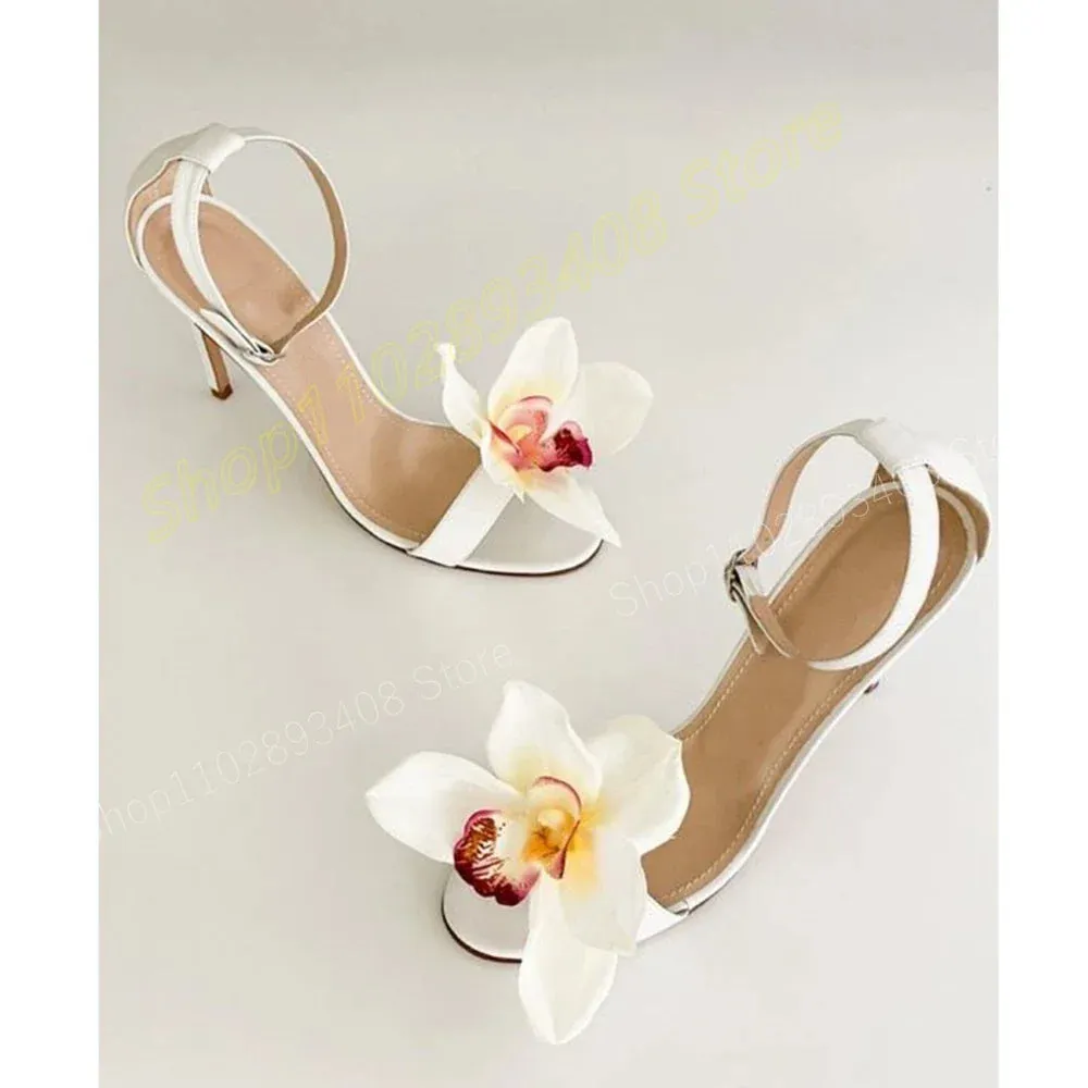 Rose Red Ankle Strap Heels