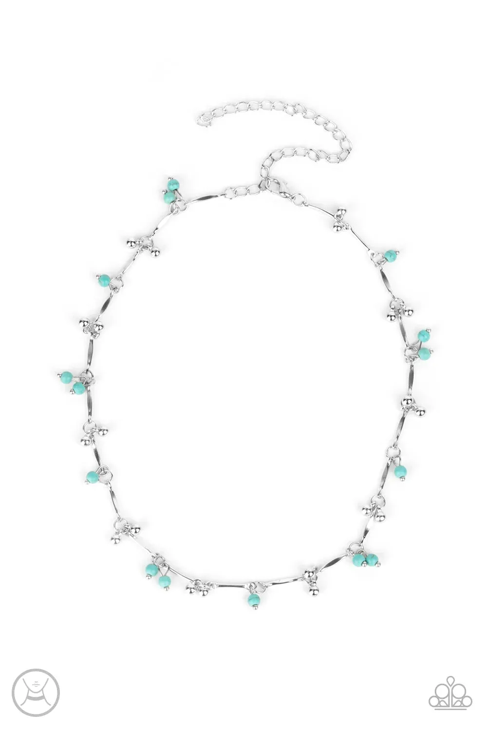 Sahara Social - Blue (Choker) Necklace