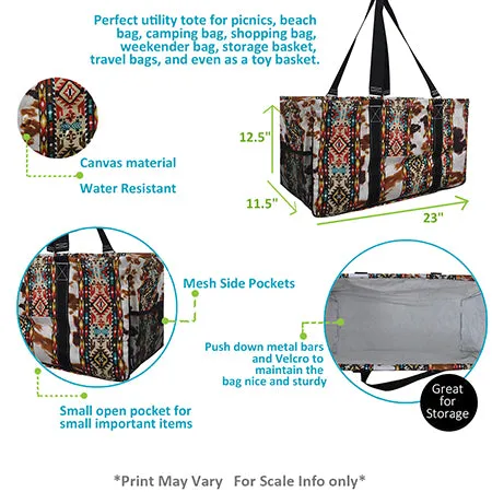!SALE! Tribal Cow Print NGIL Utility Bag