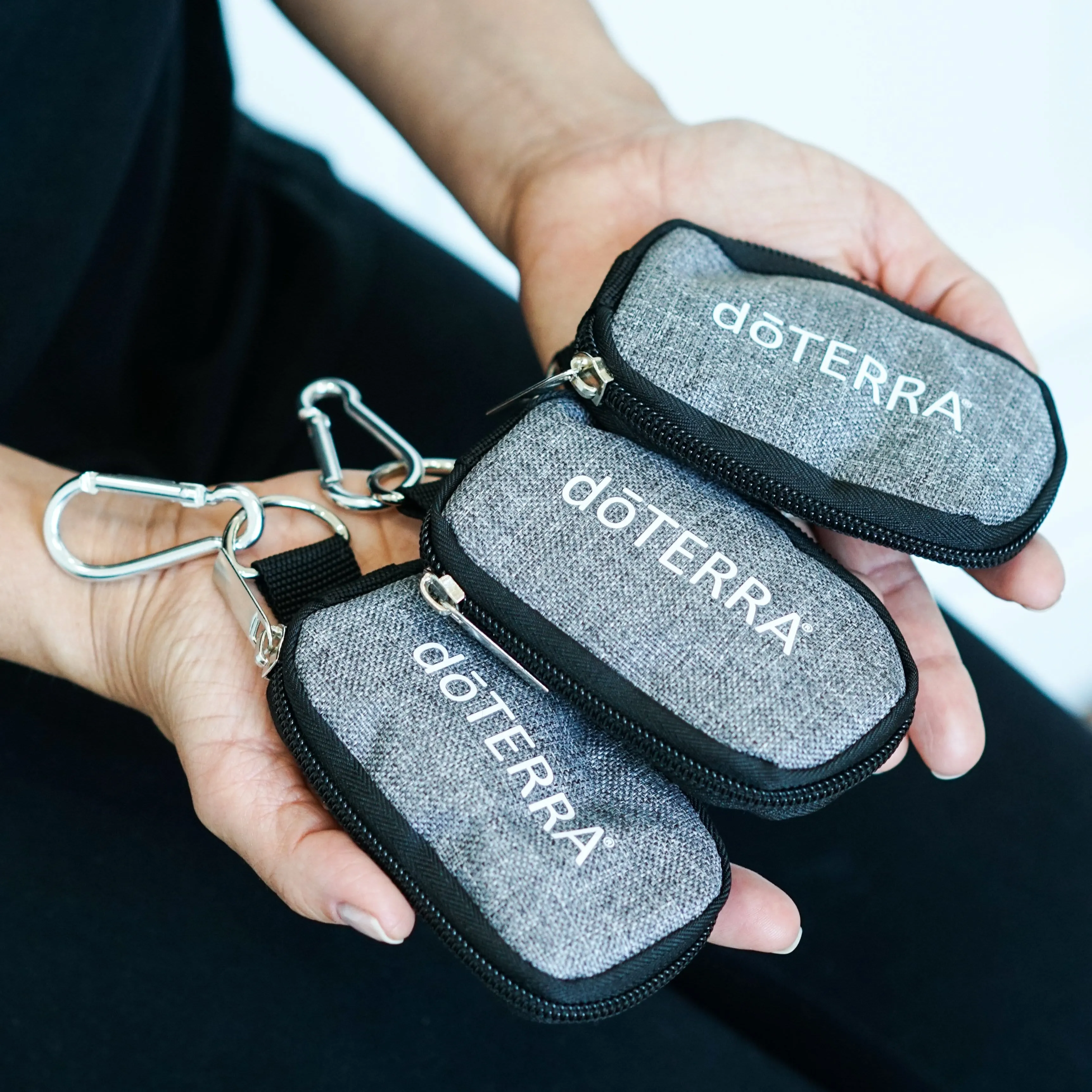Sample Vial Keychain Pouch for Essential Oils