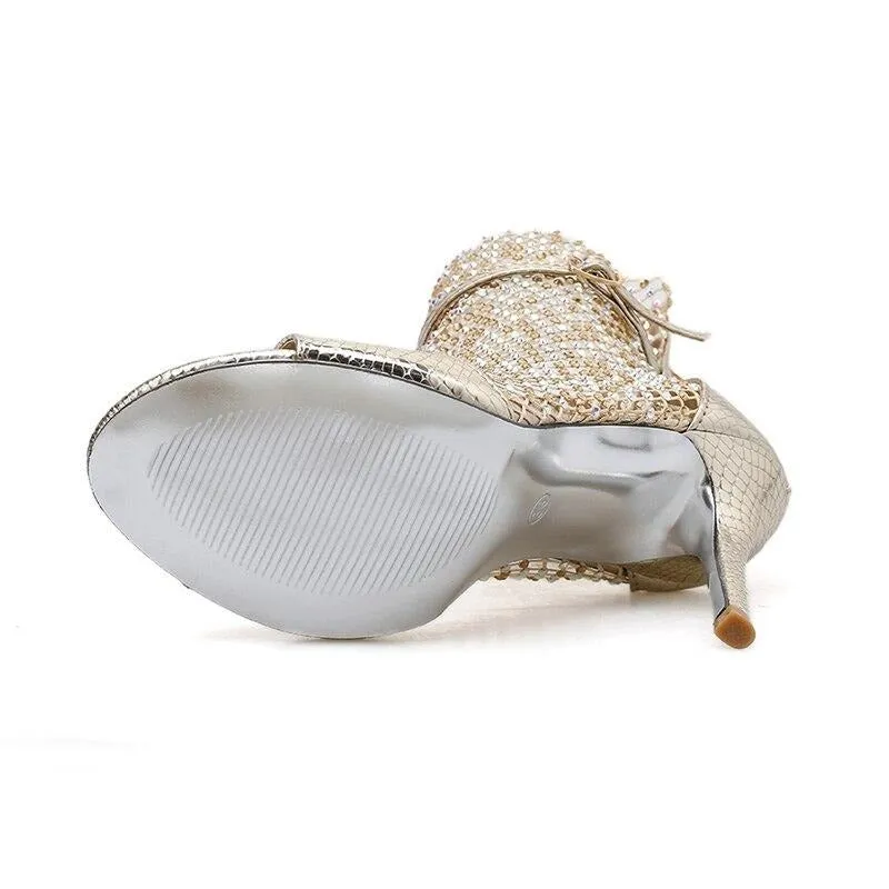 Sandals "Queen of Diamonds"