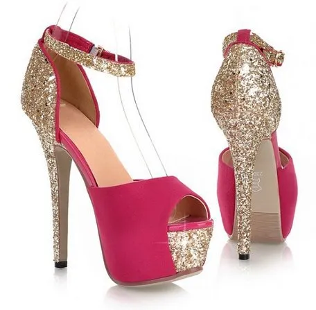 Sexy High Heels Platform Pumps Muber