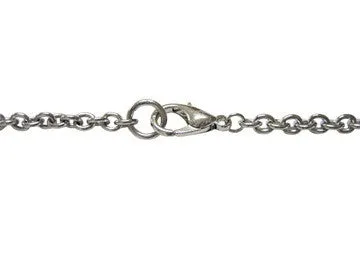 Silver Toned Textured Clownfish Pendant Necklace