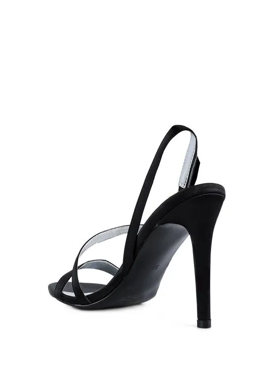 Skyfall Ankle Strap 4" High Heel Dress Sandals