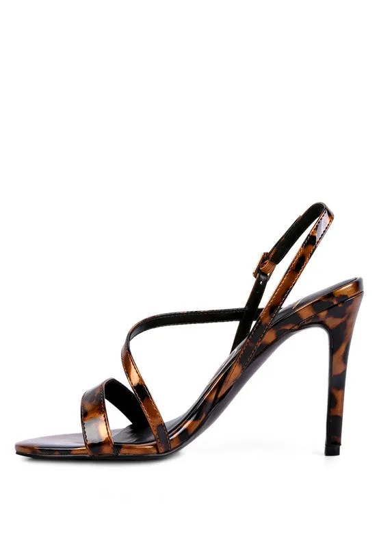 Skyfall Ankle Strap 4" High Heel Dress Sandals