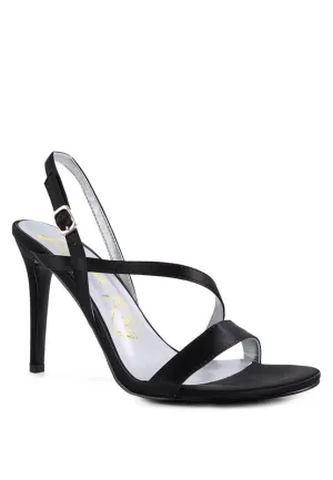 Skyfall Ankle Strap 4" High Heel Dress Sandals