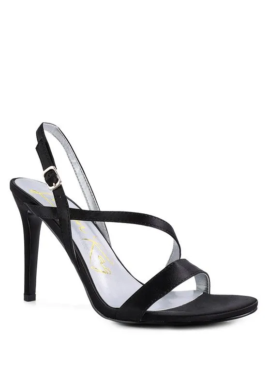 Skyfall Ankle Strap 4" High Heel Dress Sandals