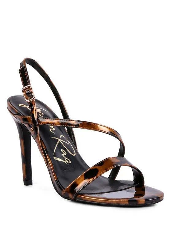 Skyfall Ankle Strap 4" High Heel Dress Sandals