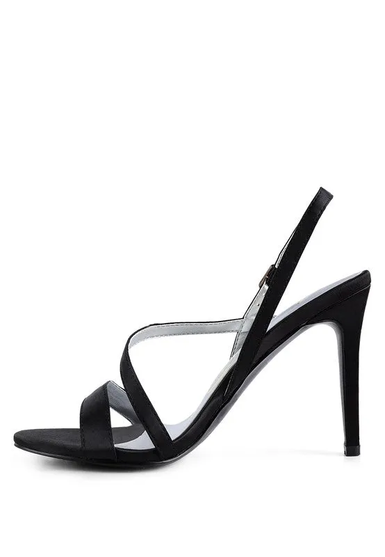 Skyfall Ankle Strap 4" High Heel Dress Sandals