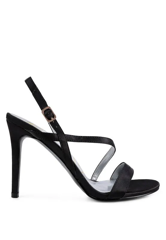 Skyfall Ankle Strap 4" High Heel Dress Sandals