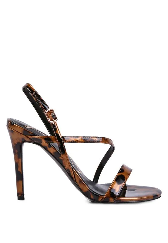 Skyfall Ankle Strap 4" High Heel Dress Sandals