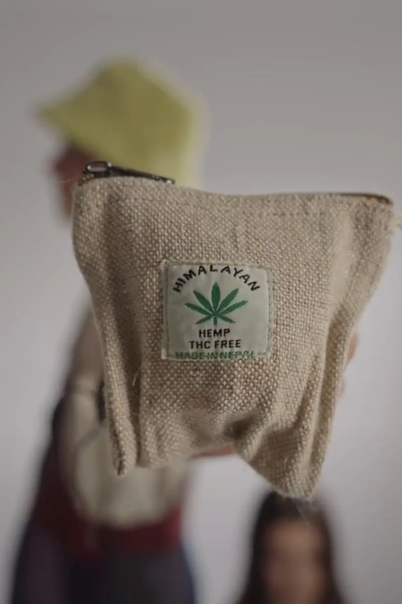 Small Hemp Pouch