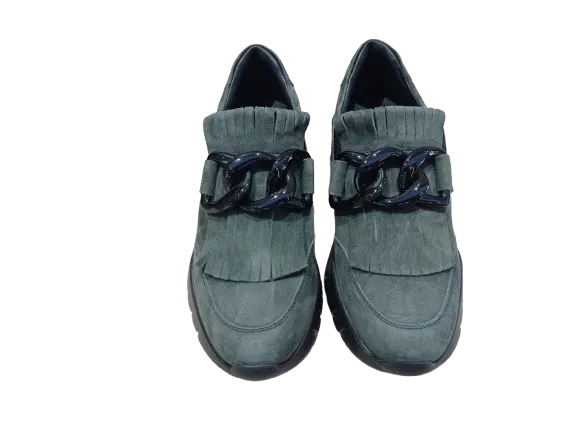 Sneakers slip-on Savana olive - OFFICINE VENETE