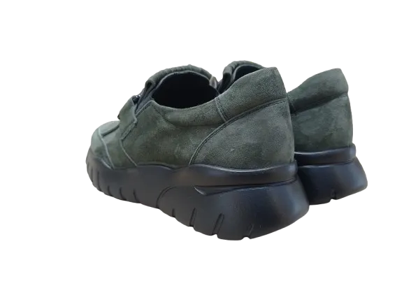 Sneakers slip-on Savana olive - OFFICINE VENETE