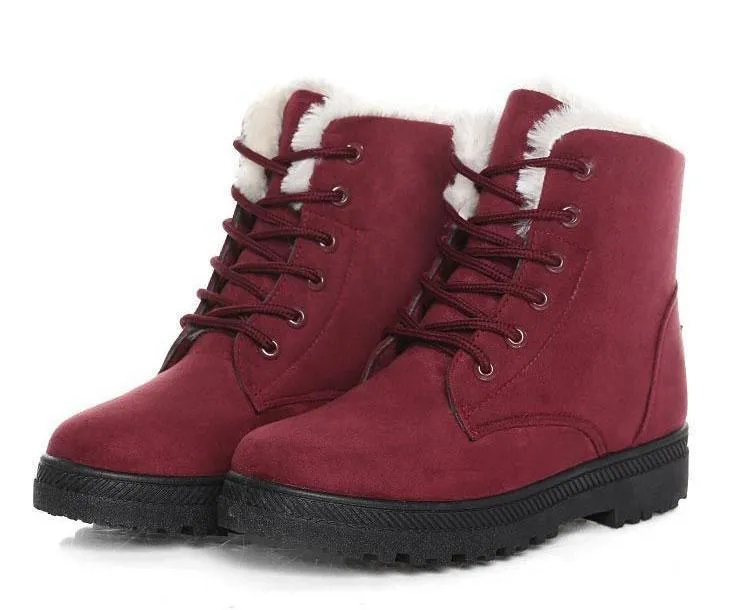 Snow Flocking Boots