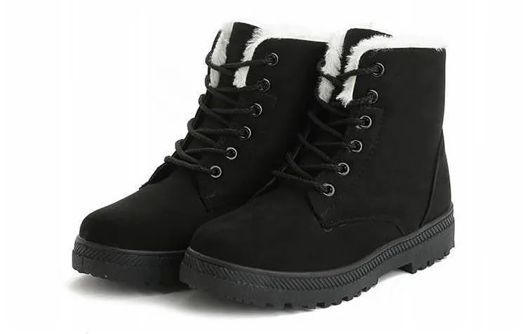 Snow Flocking Boots