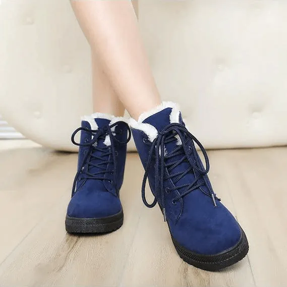 Snow Flocking Boots