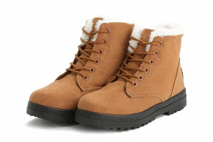 Snow Flocking Boots