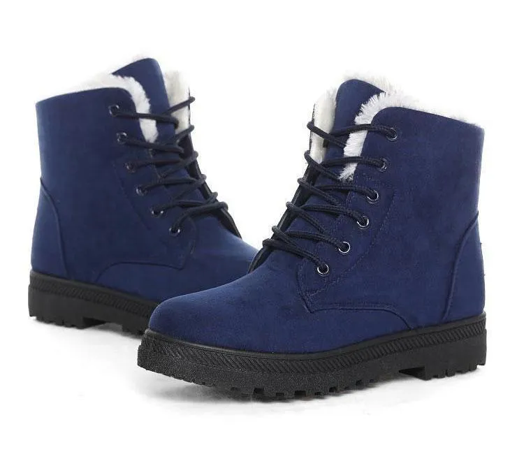Snow Flocking Boots
