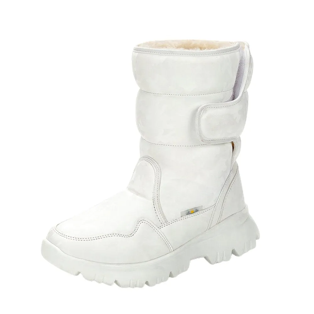 Snow White Glam Kids Winter Snowboots