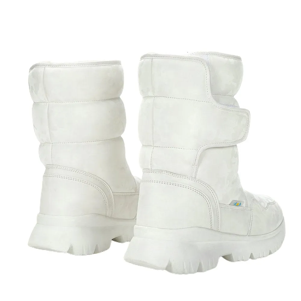 Snow White Glam Kids Winter Snowboots