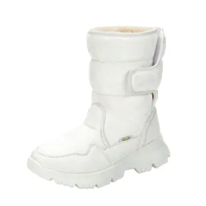 Snow White Glam Kids Winter Snowboots