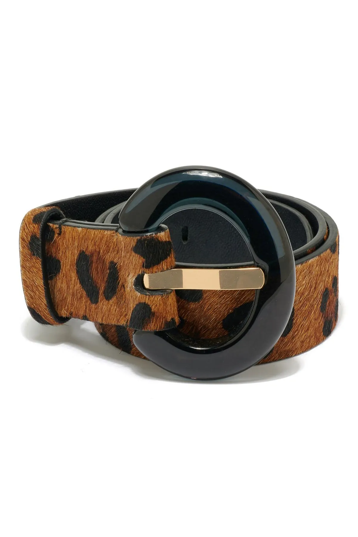 Sofia Belt in Dark Leopard