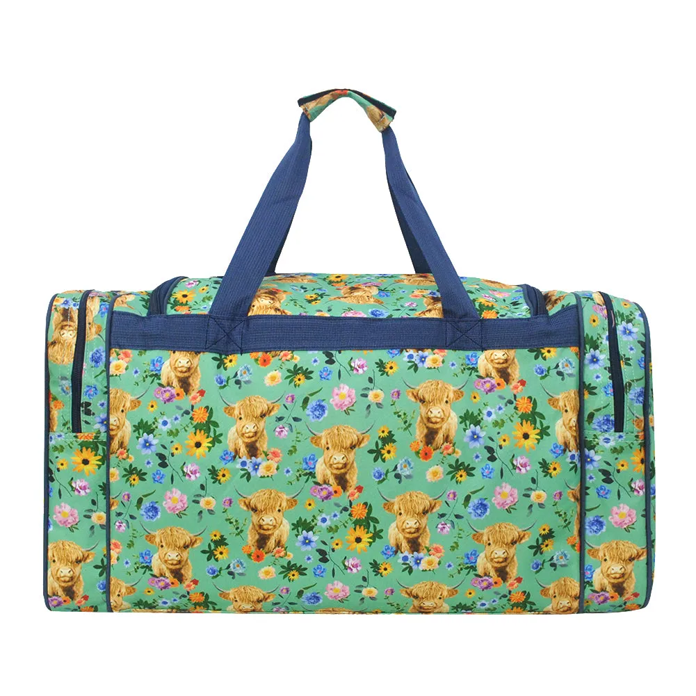 Soft Bovine Beauty NGIL Canvas 23" Duffle Bag