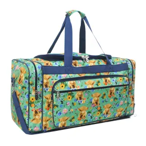 Soft Bovine Beauty NGIL Canvas 23" Duffle Bag