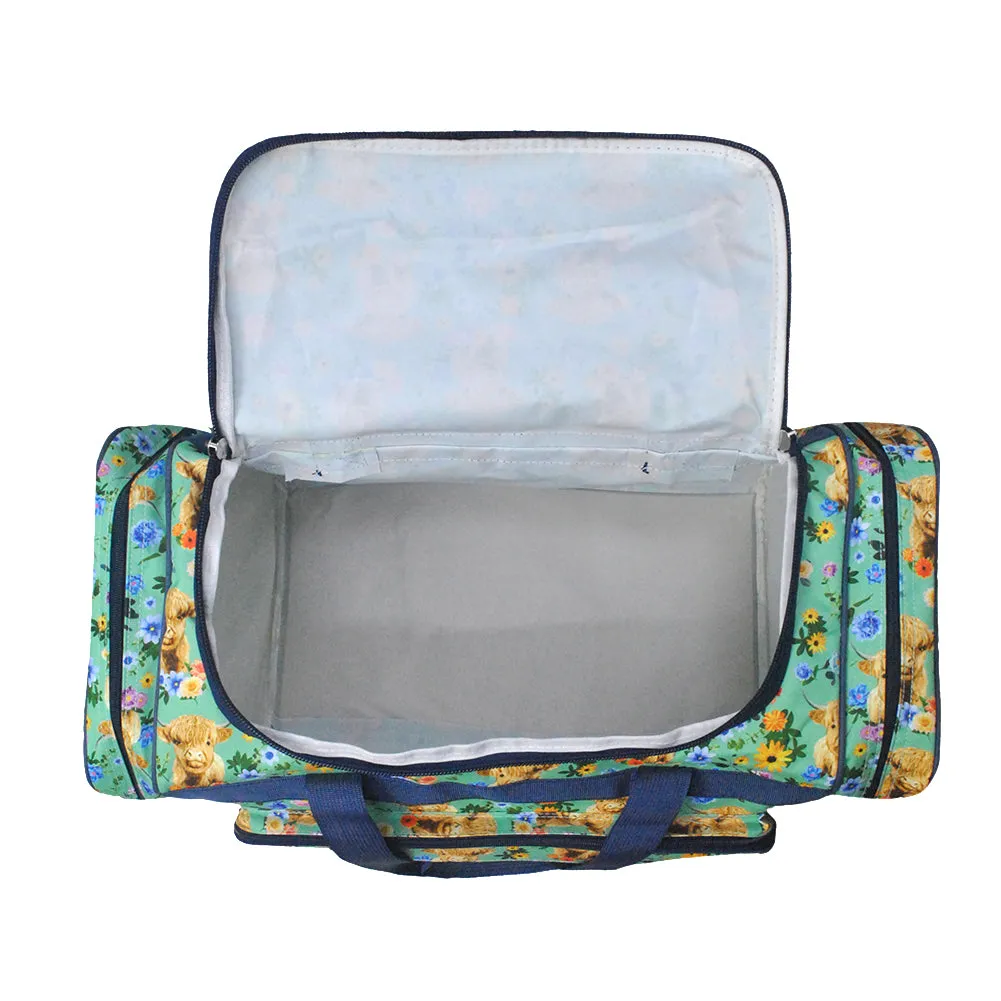 Soft Bovine Beauty NGIL Canvas 23" Duffle Bag