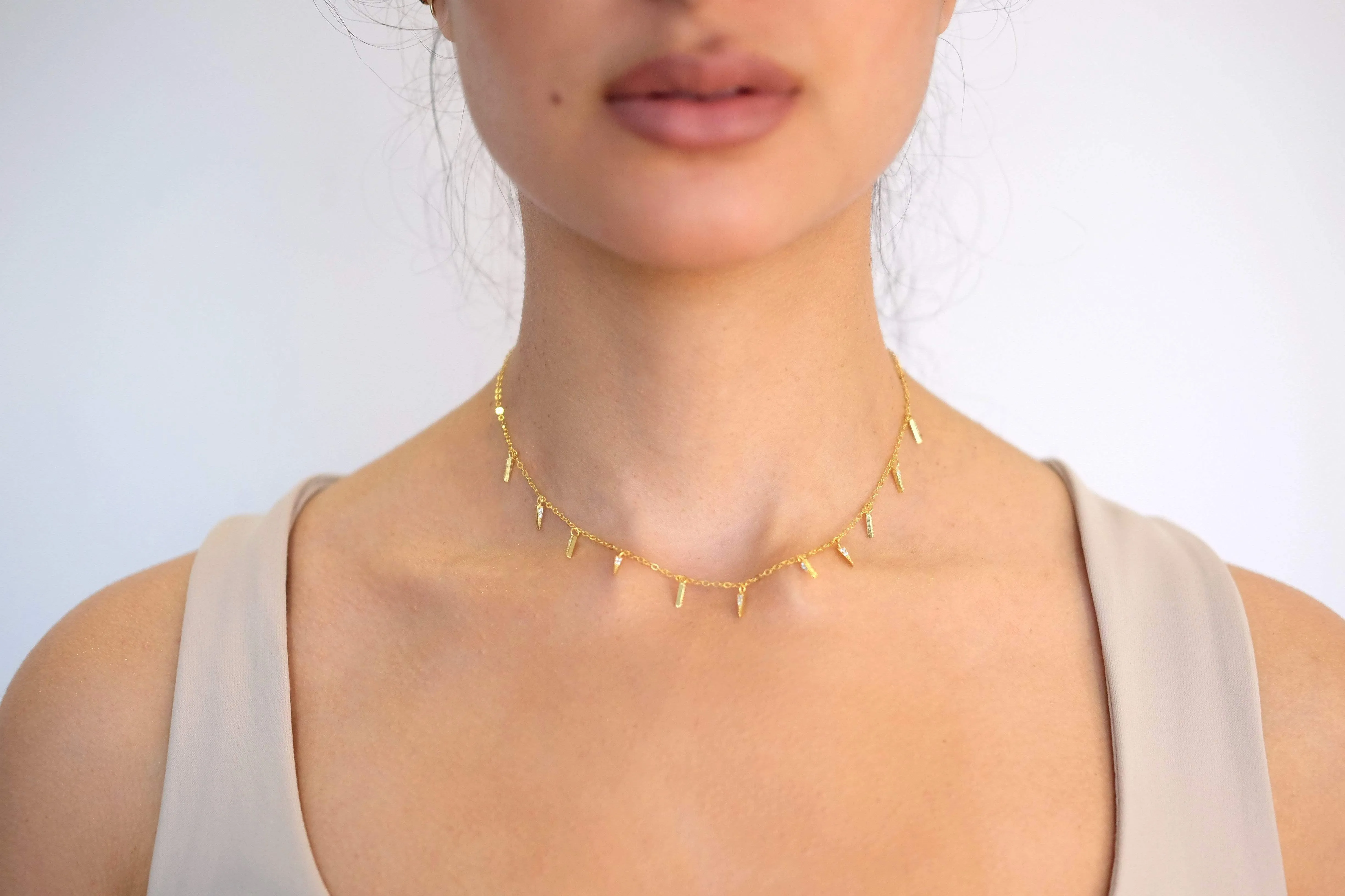 Spike Choker Necklace