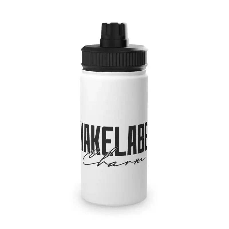 Stainless Steel Water Bottle with Sports Lid | 100% Steel, BPA-Free, Leak-Proof |