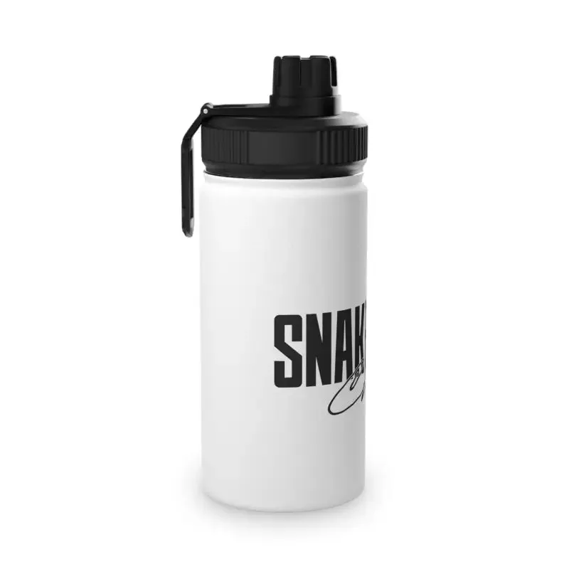 Stainless Steel Water Bottle with Sports Lid | 100% Steel, BPA-Free, Leak-Proof |