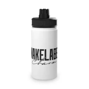 Stainless Steel Water Bottle with Sports Lid | 100% Steel, BPA-Free, Leak-Proof |
