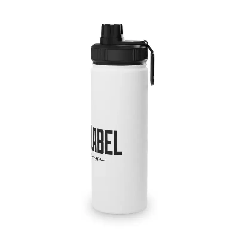Stainless Steel Water Bottle with Sports Lid | 100% Steel, BPA-Free, Leak-Proof |