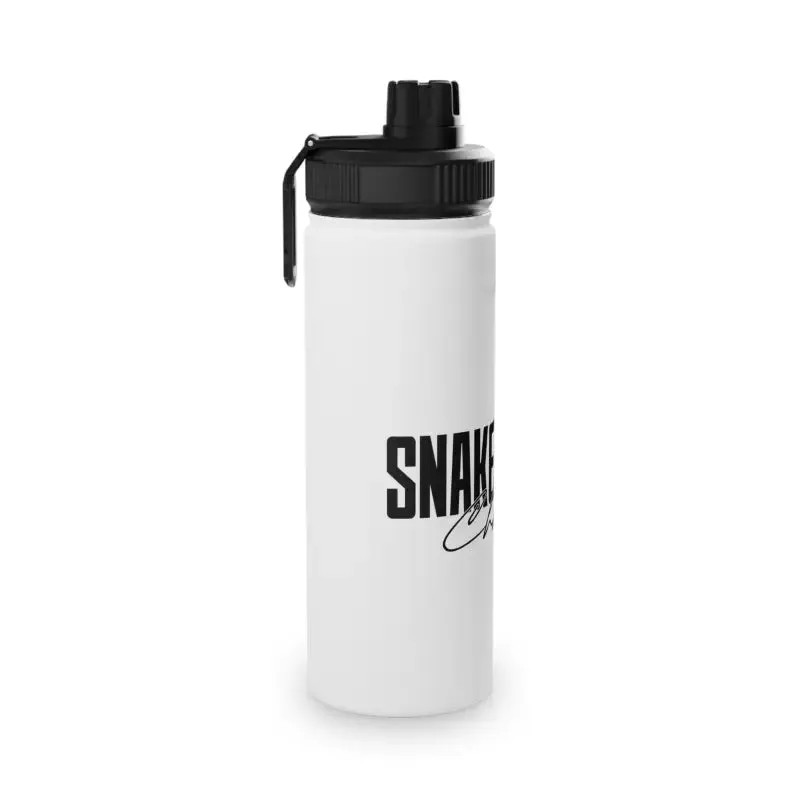 Stainless Steel Water Bottle with Sports Lid | 100% Steel, BPA-Free, Leak-Proof |