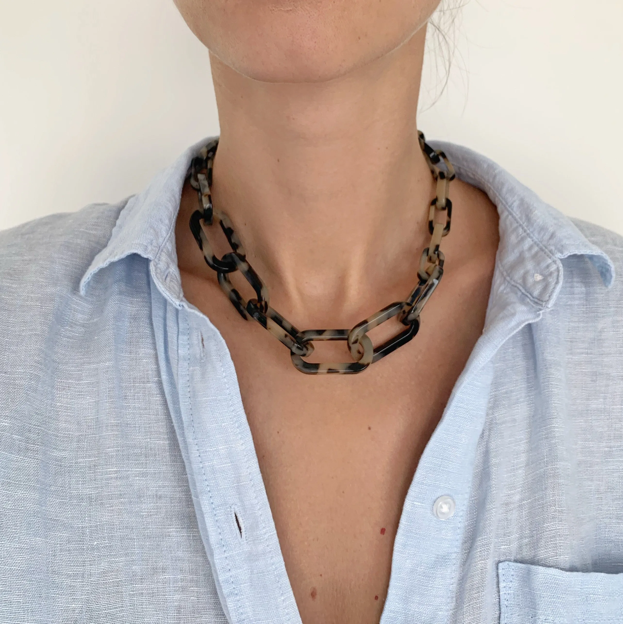 Statement Choker Necklaces- Tokyo Light