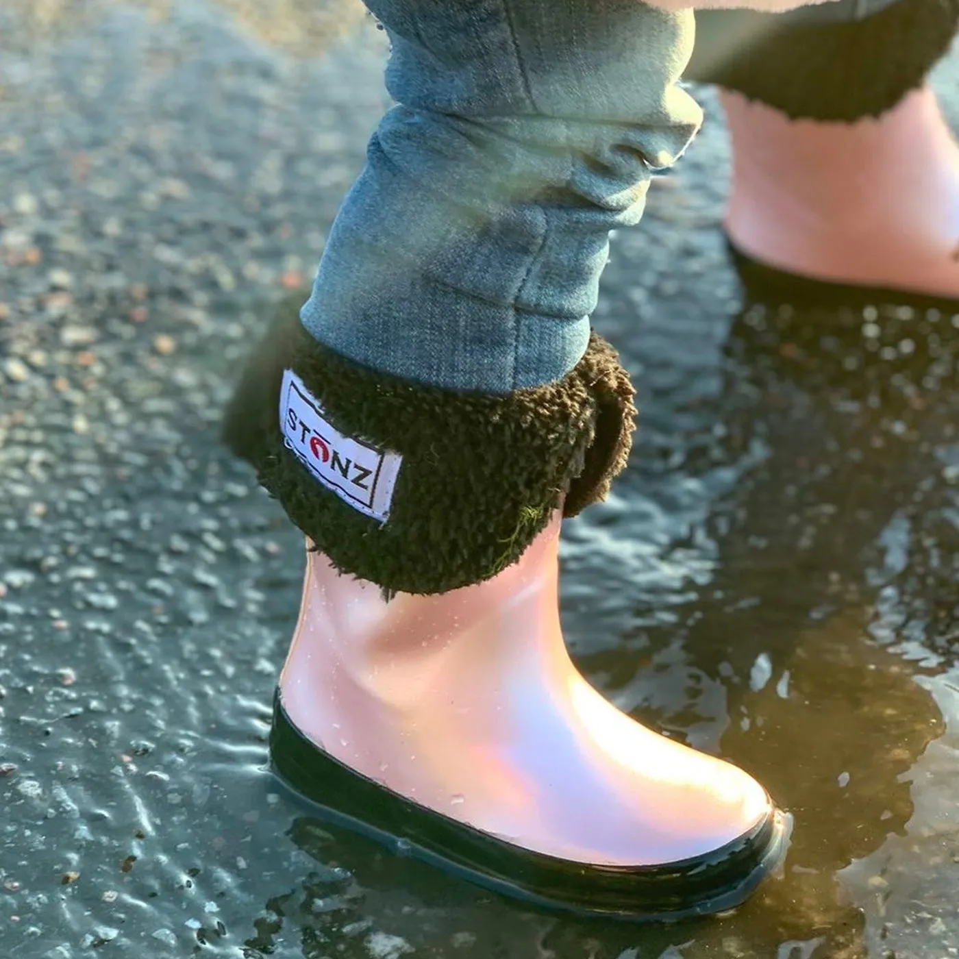 Stonz Rain Boots Liner - Black
