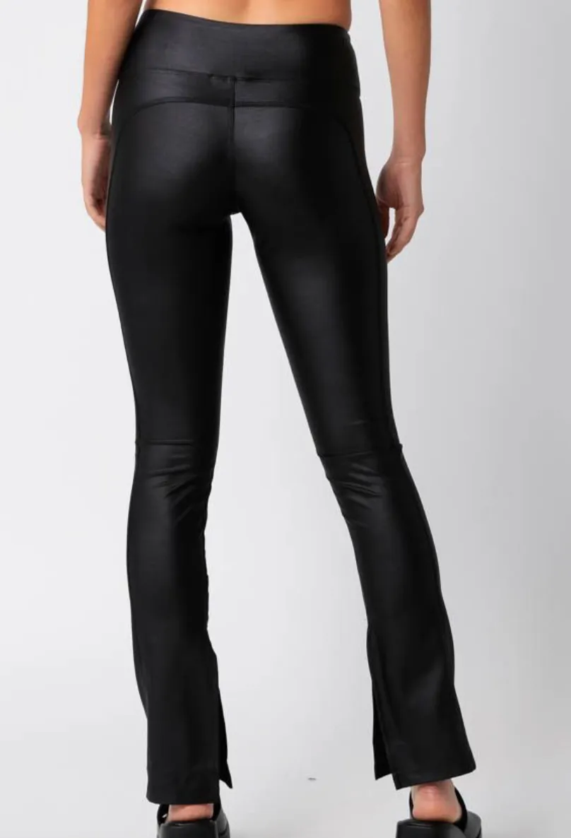 Stretch Side Slit Pants