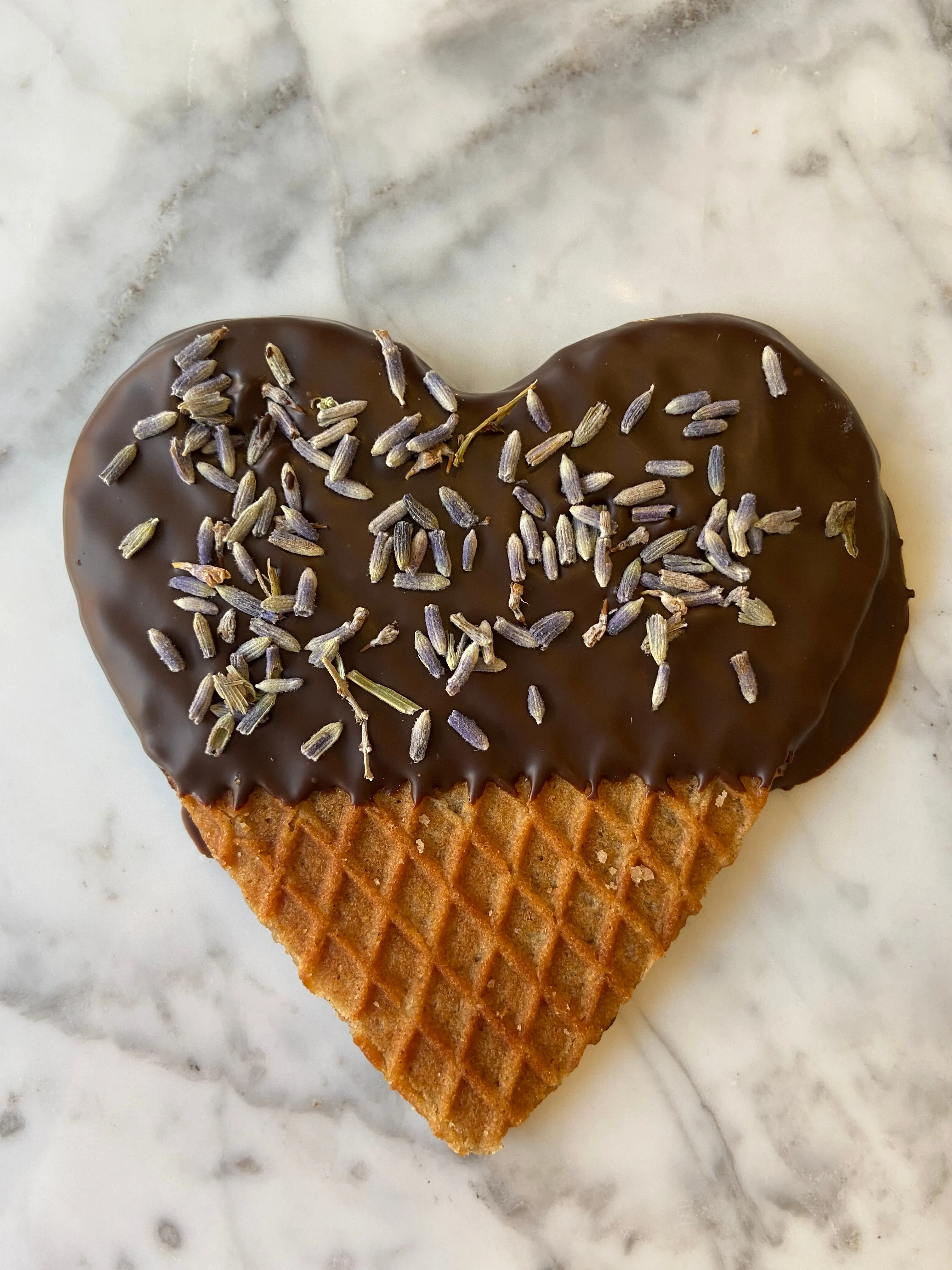 Stroopwafel Heart Wedding Favors