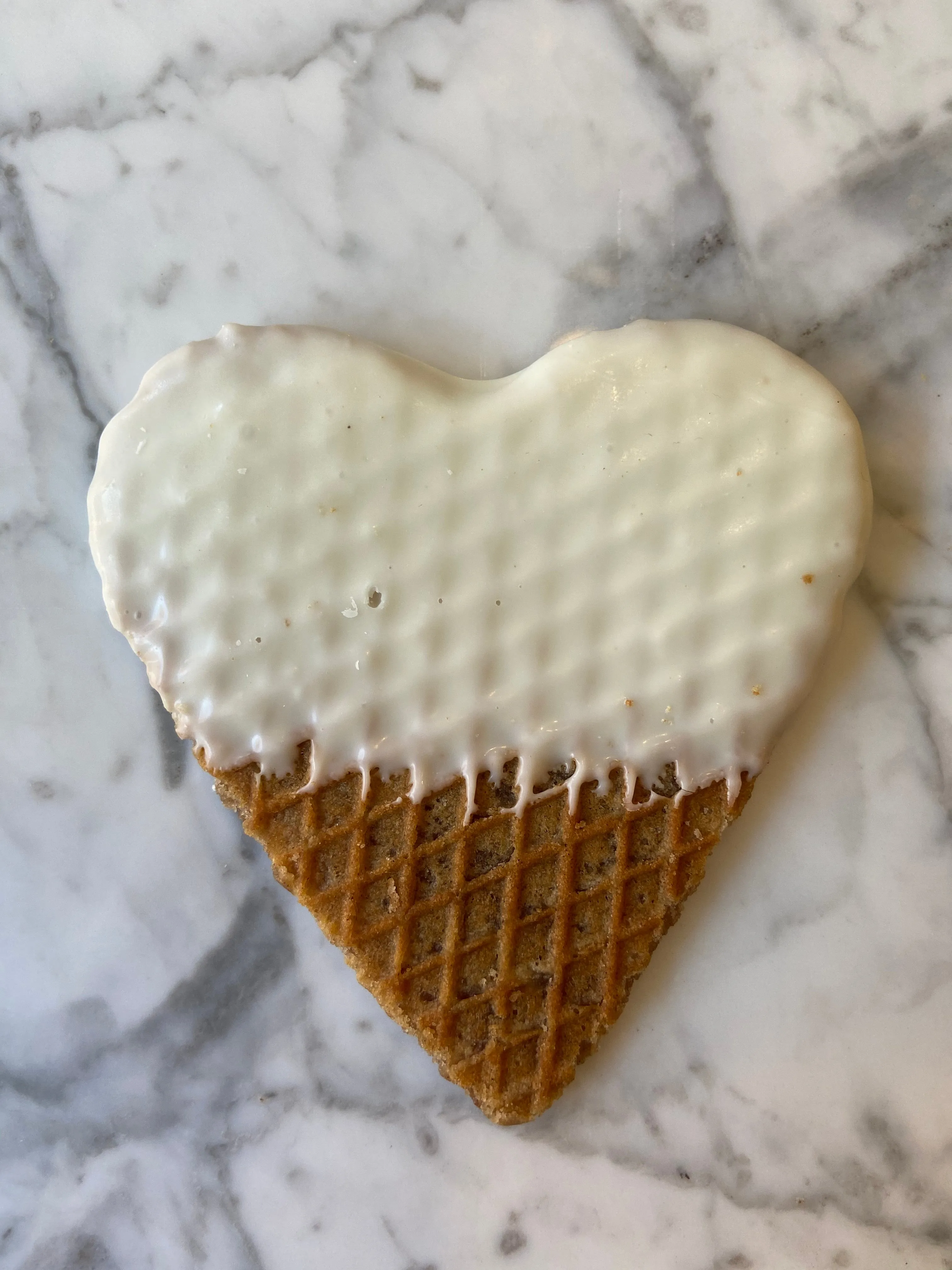 Stroopwafel Heart Wedding Favors