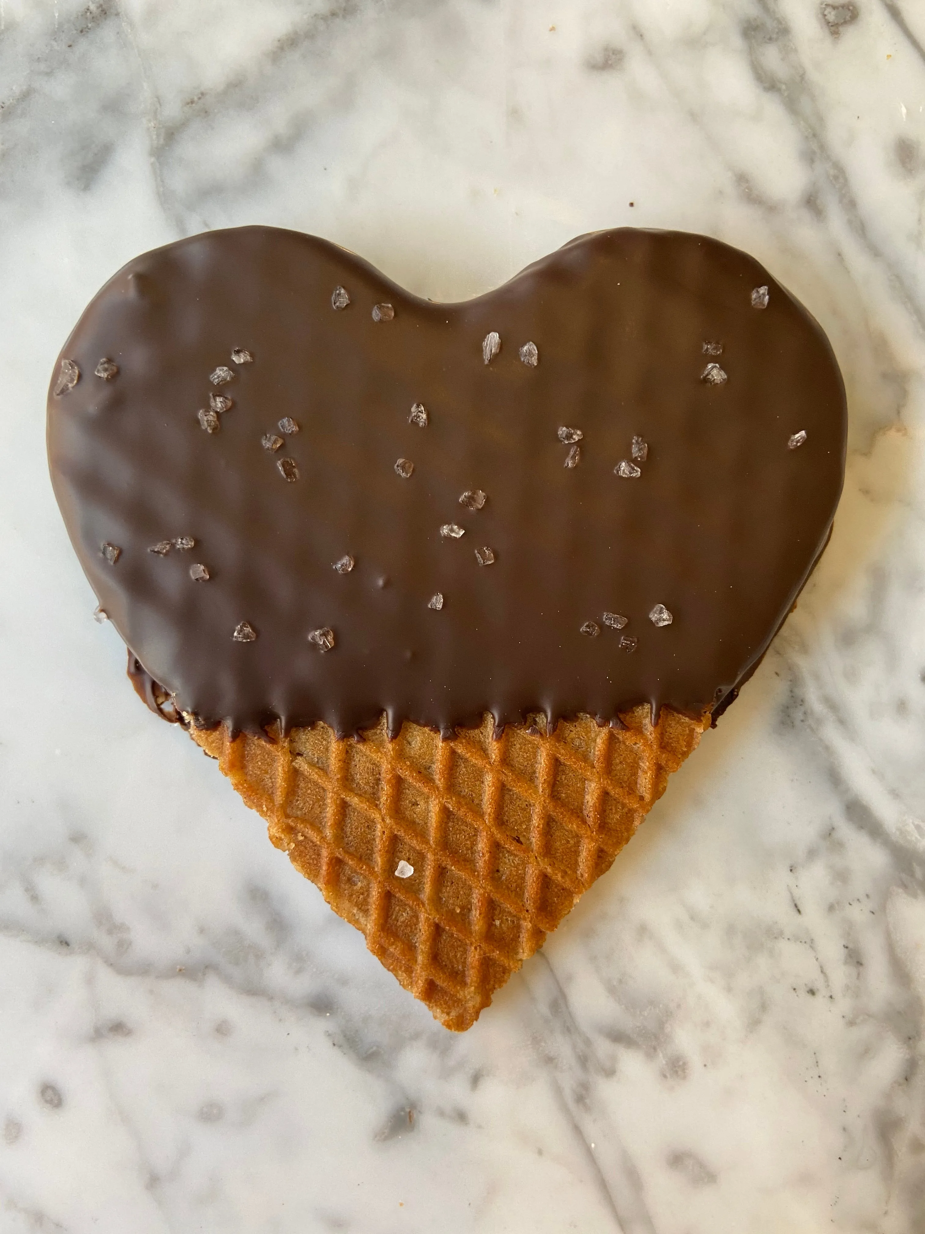 Stroopwafel Heart Wedding Favors