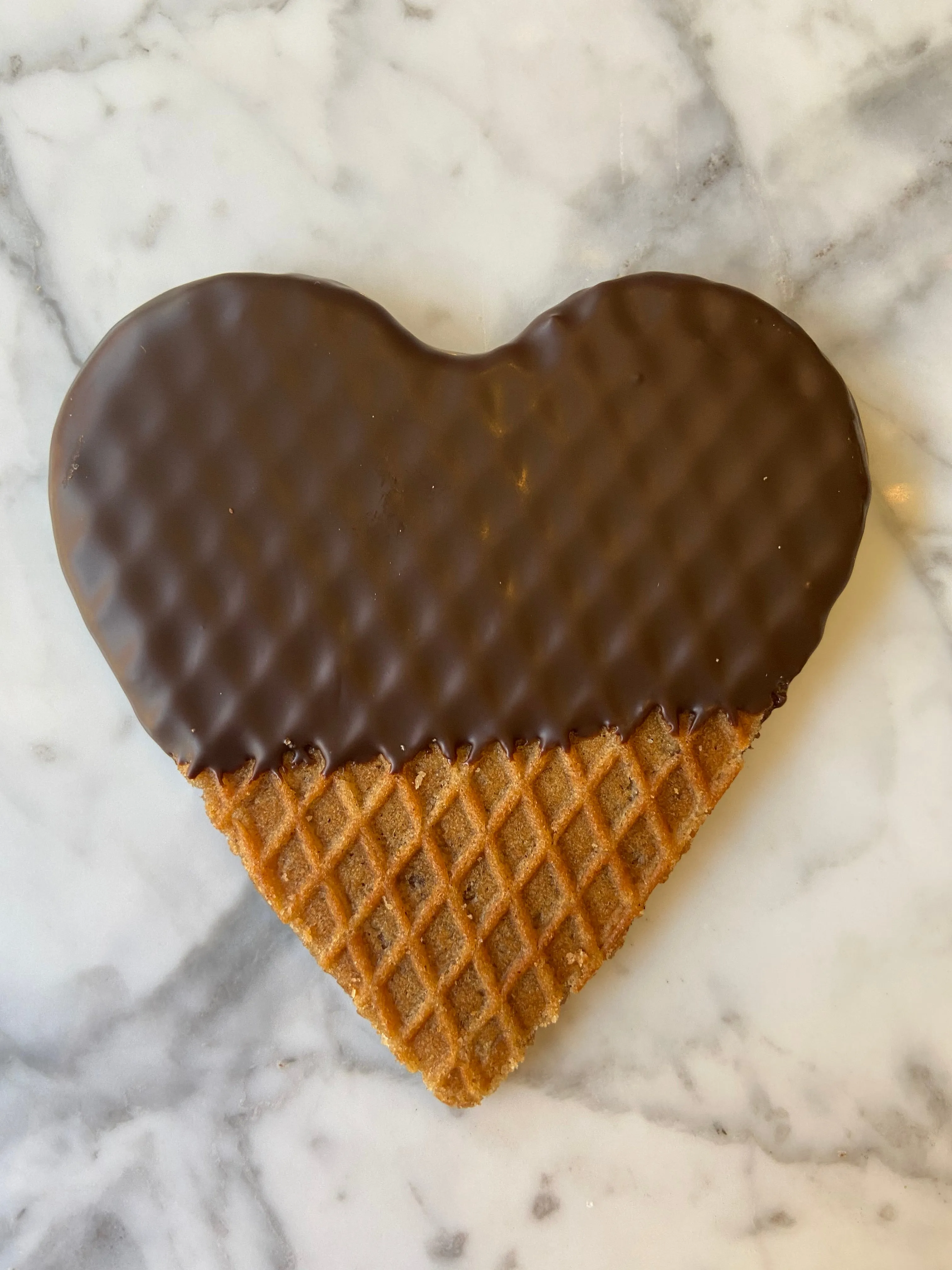 Stroopwafel Heart Wedding Favors
