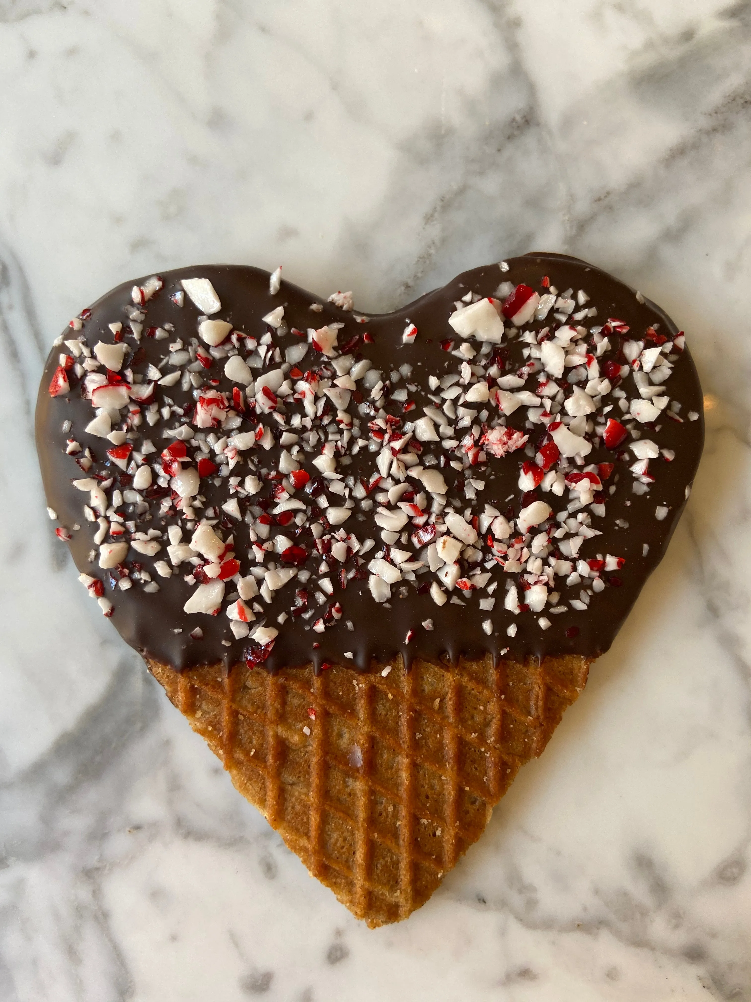 Stroopwafel Heart Wedding Favors