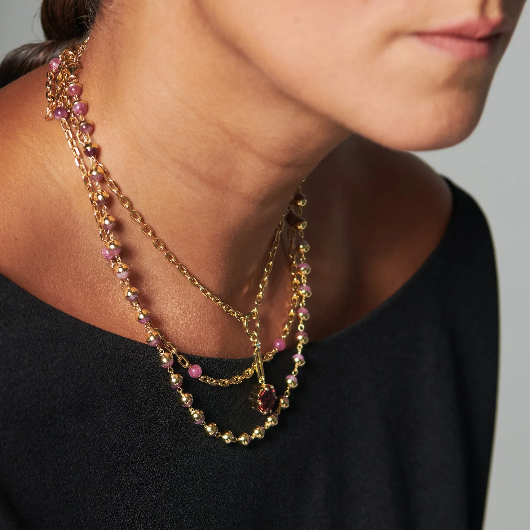 Suad Tramonto Chain (Tourmaline)