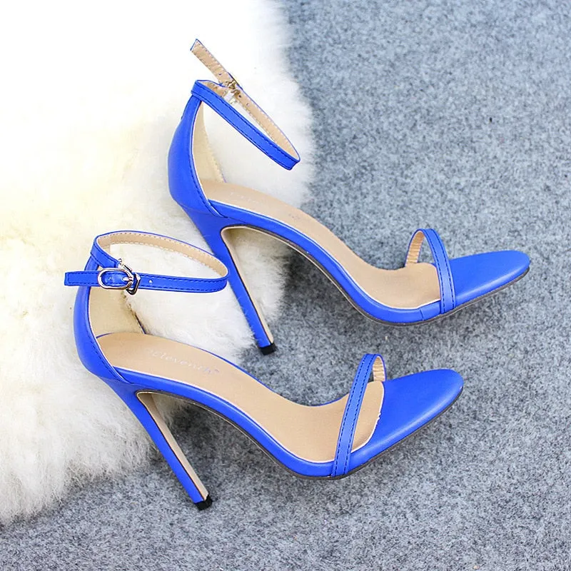 Summer High Heels New Women Pumps Comfort Women Shoes Buckle Women Sandals Sexy Party Shoes Women Heels Female Plus Size